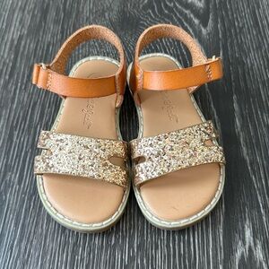Like New Cat & Jack Glitter Sandals